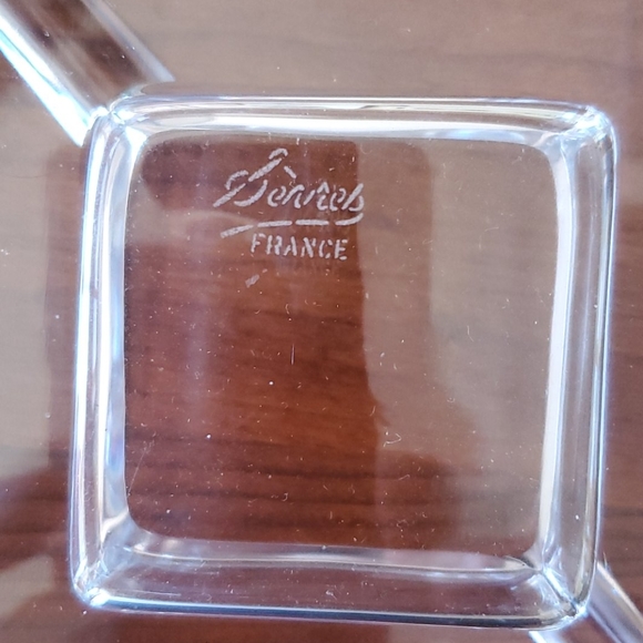 SEVRES CRYSTAL ASHTRAY - Picture 2 of 5